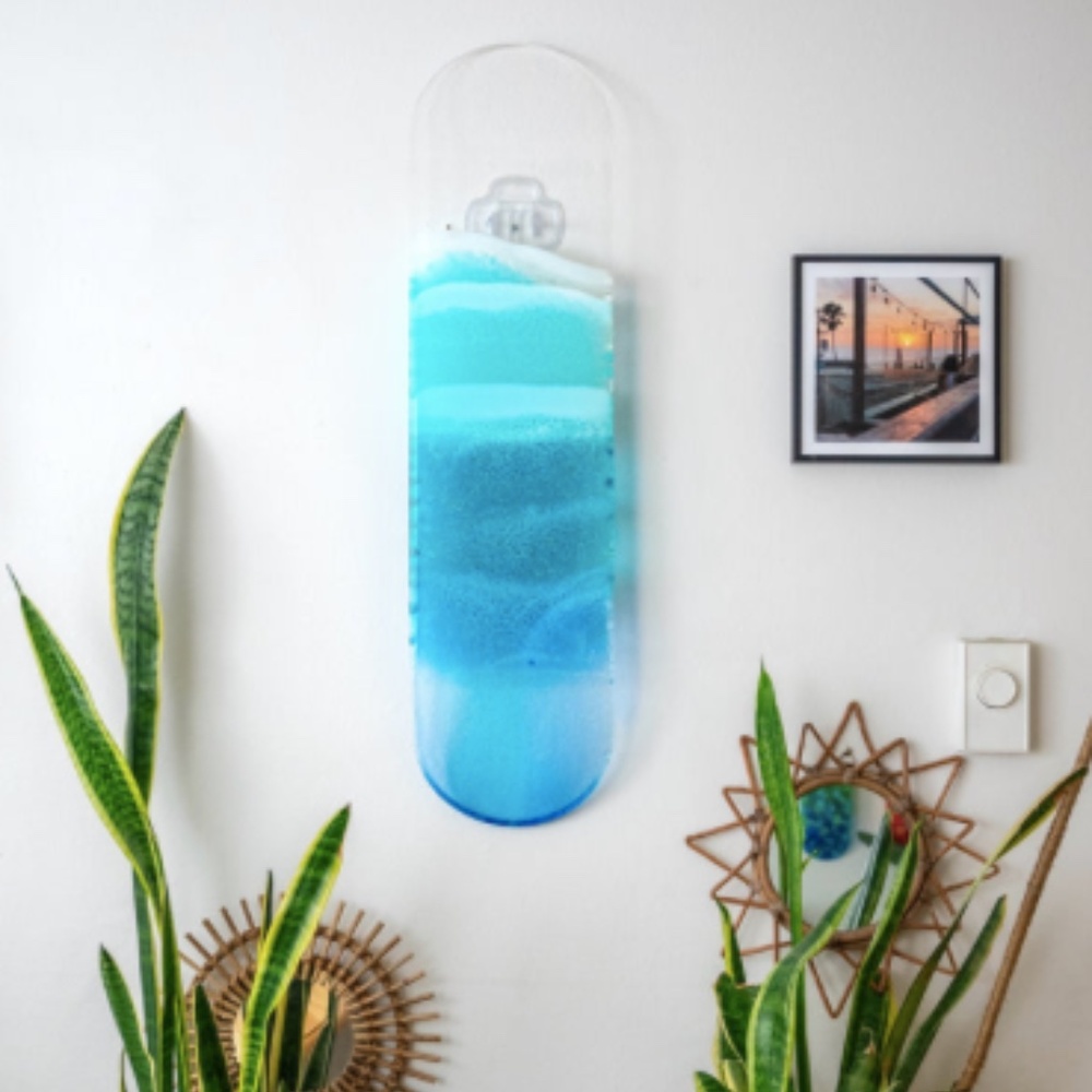 Ocean Wave Skateboard Deck Wall Art